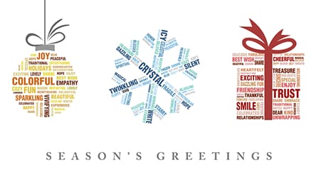2017 Cheery Greetings corporate holiday ecard thumbnail