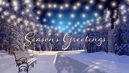 2017 Luminous corporate holiday ecard thumbnail
