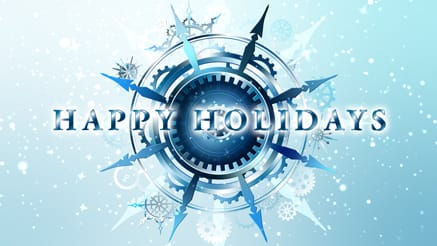 Crystal Gears Holiday ecard thumbnail