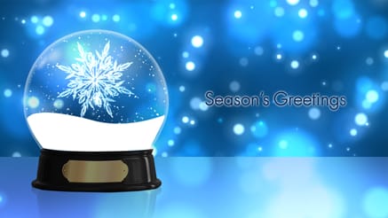 Holiday Snow Globe