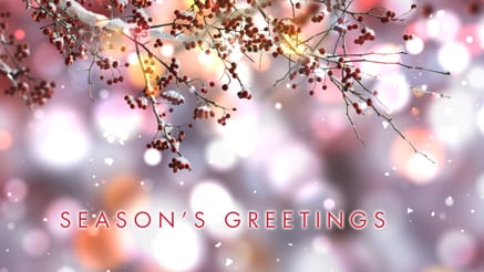 Serene Holiday ecard thumbnail