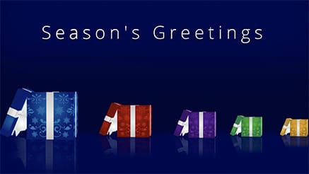 Nesting Gifts corporate holiday ecard thumbnail