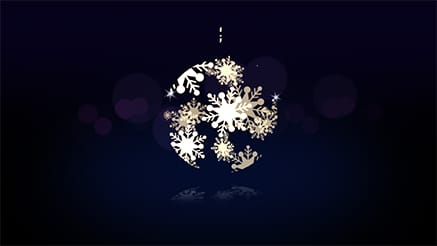 Seasonal Sparkles corporate holiday ecard thumbnail