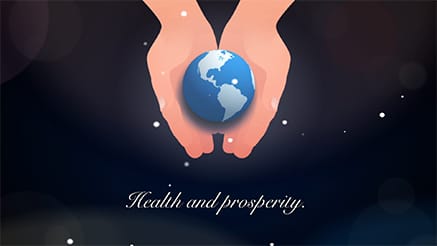 Extending Gesture corporate holiday ecard thumbnail