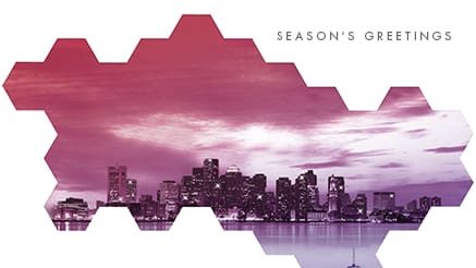 City Mosaic corporate holiday ecard thumbnail
