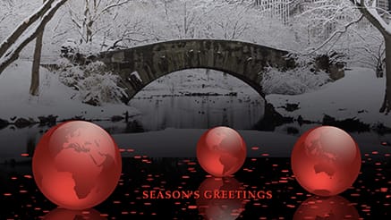 Pure Elegance corporate holiday ecard thumbnail