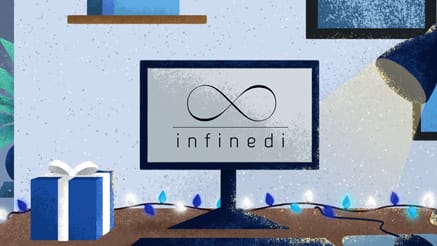 Infinedi 2022 corporate holiday ecard thumbnail