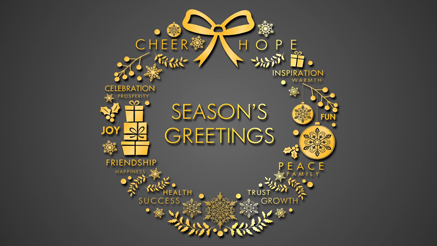 2019 Knowledge Bank Elegant Wish corporate holiday ecard thumbnail