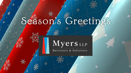 2019 Myers Wrapping Wishes corporate holiday ecard thumbnail