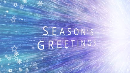 Glittering Burst corporate holiday ecard thumbnail