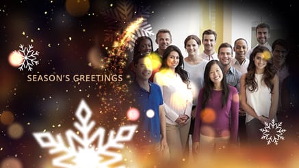 Sparkling Light corporate holiday ecard thumbnail