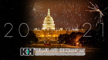 Keller Heckman 2020 corporate holiday ecard thumbnail