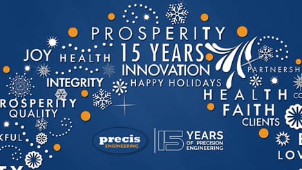 Precis Engineering 2020 corporate holiday ecard thumbnail