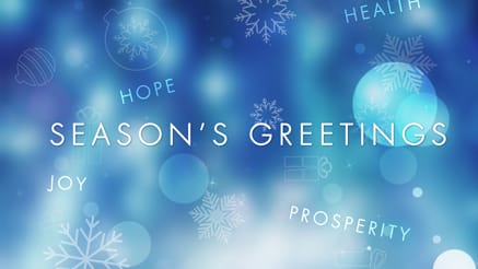 Collection of Wishes corporate holiday ecard thumbnail