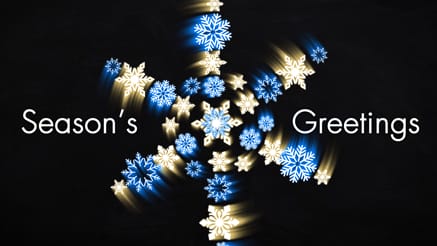 Dancing Lights corporate holiday ecard thumbnail