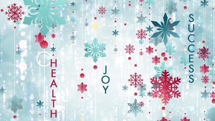 Snow Strings corporate holiday ecard thumbnail