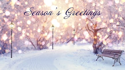 Serenity corporate holiday ecard thumbnail