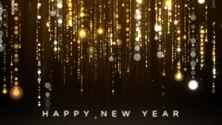 Glittering Wishes – New Year