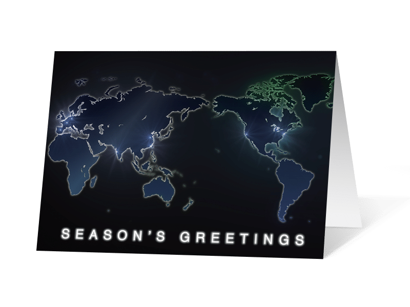 Luminous Languages corporate holiday print thumbnail