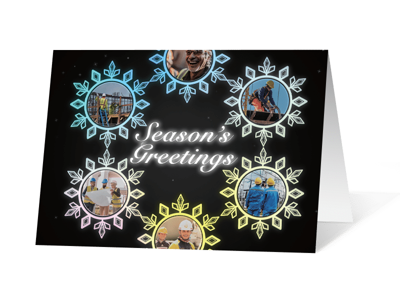 Winter Spring corporate holiday print thumbnail