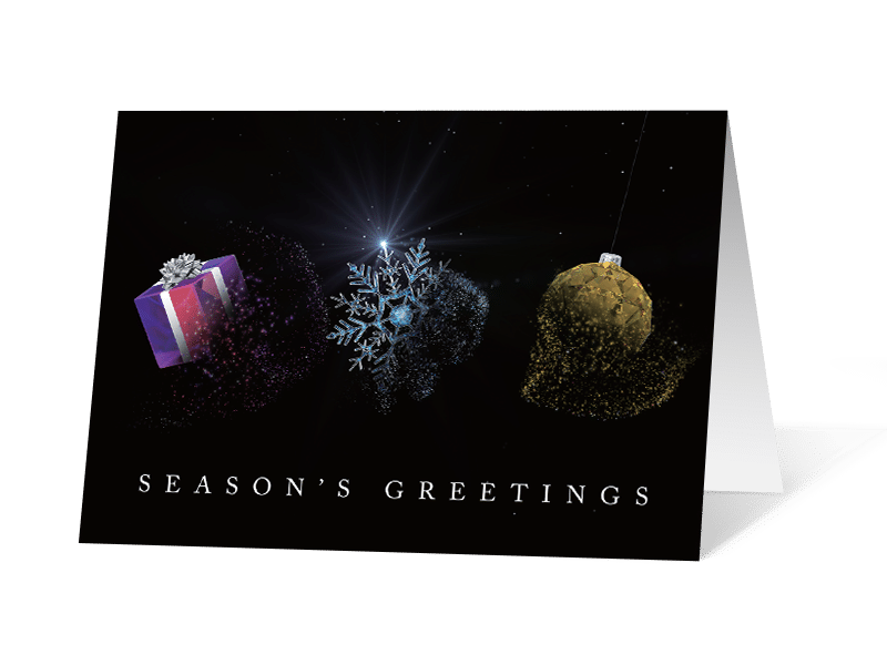 Crystal Dream corporate holiday print thumbnail