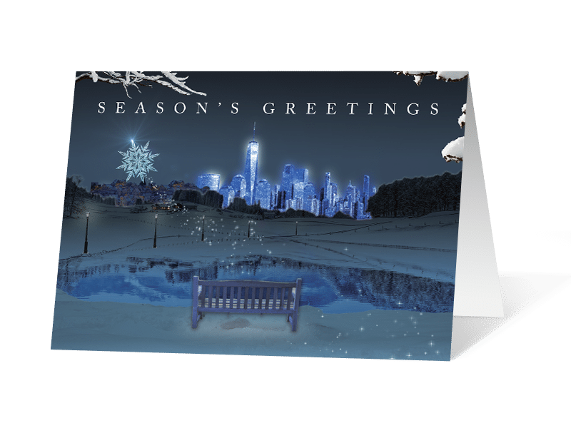 Forest Stroll corporate holiday print thumbnail