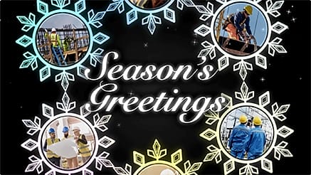 Winter Spring corporate holiday ecard thumbnail
