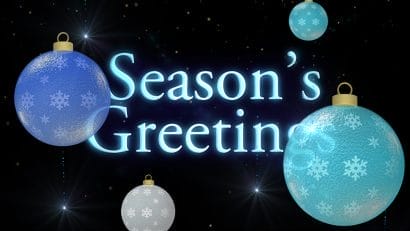 Rolling Ornaments corporate holiday ecard thumbnail