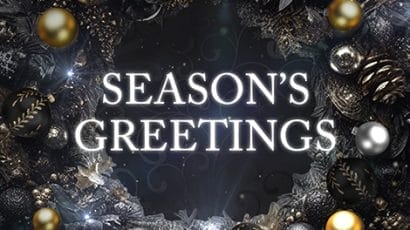 Gilded corporate holiday ecard thumbnail