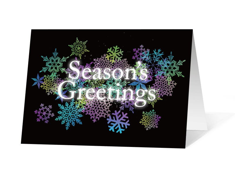 Ethereal corporate holiday print thumbnail