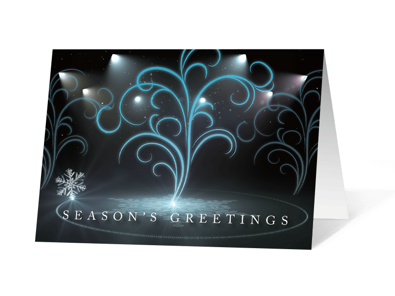 Ice Dance corporate holiday print thumbnail