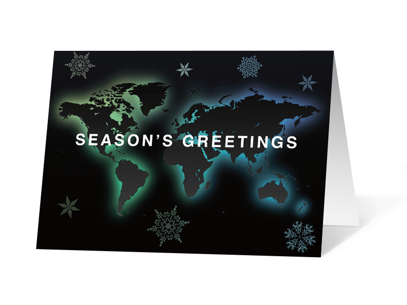 World Windows corporate holiday print thumbnail